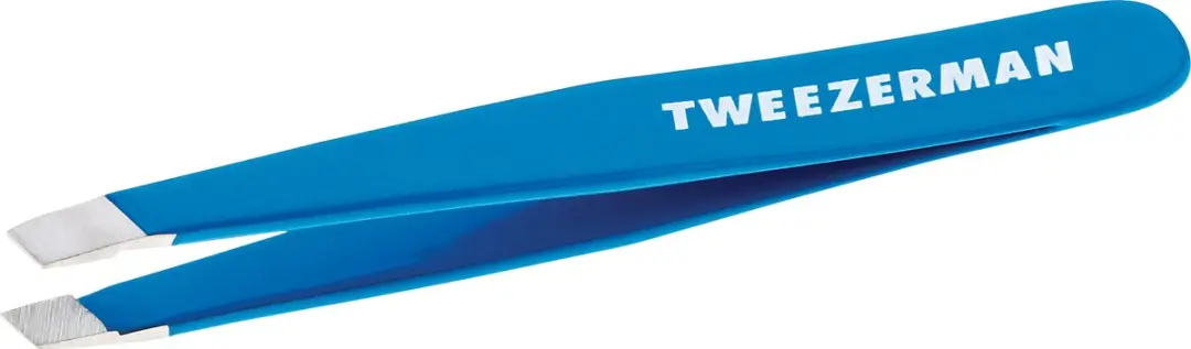 Tweezerman Mini Slant Pincet Bahama Blue