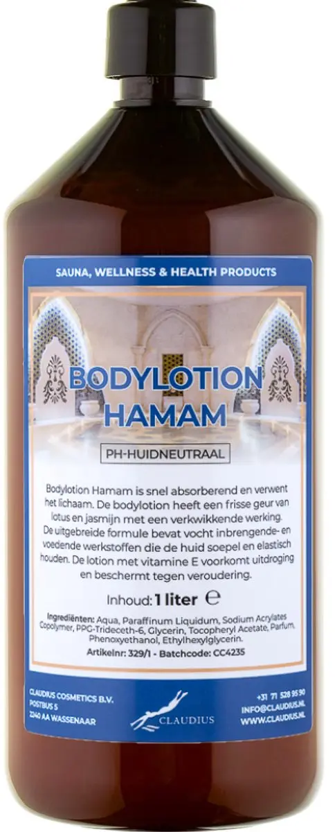 Splashbox Cosmetics Hamam Bodylotion 1L