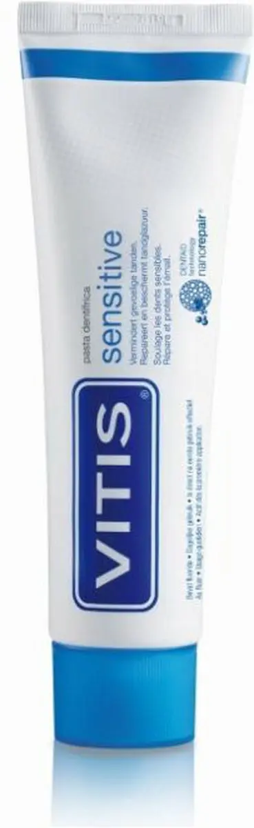 Vitis Tandpasta Sensitive 75ml - Fluoride