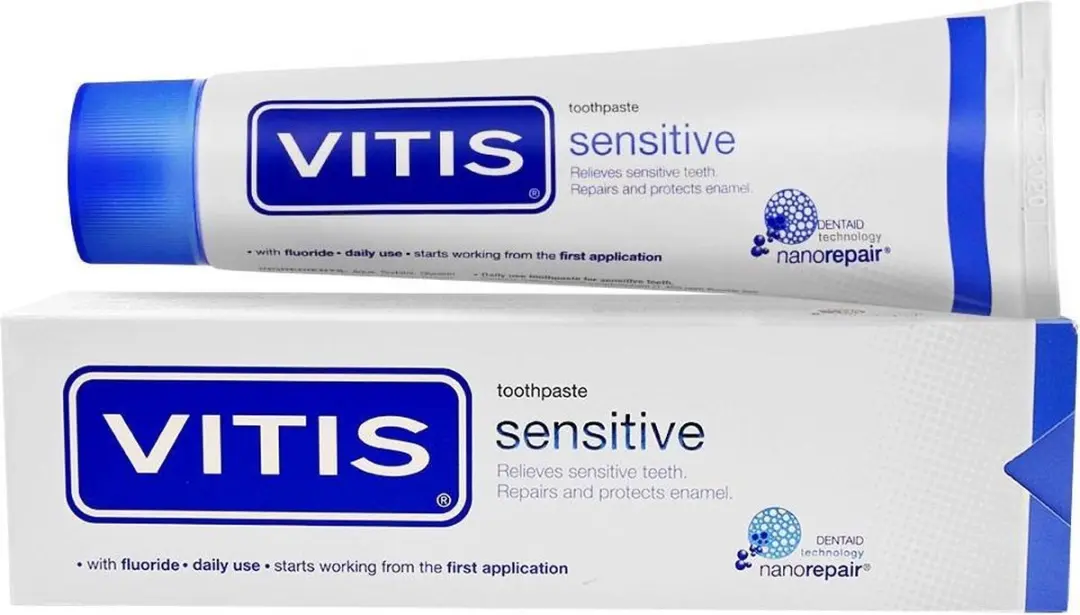Vitis Tandpasta Sensitive 75ml
