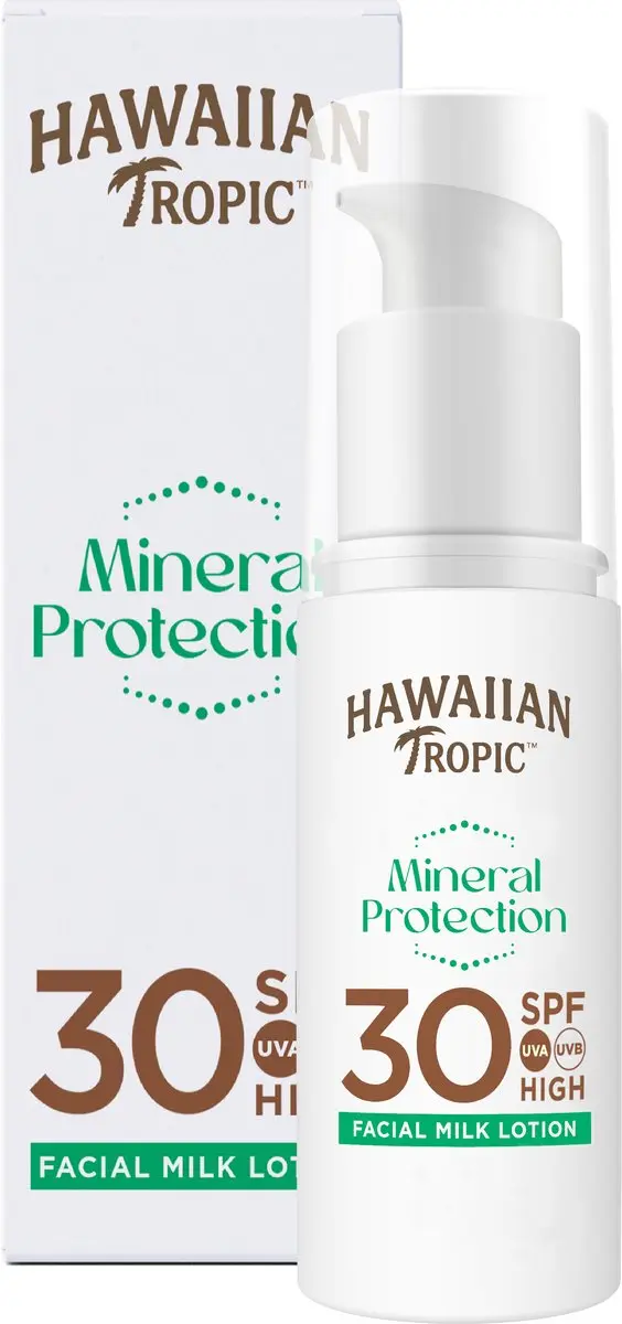 Hawaiian Tropic Mineral Protection Face Milk SPF 30 50ml