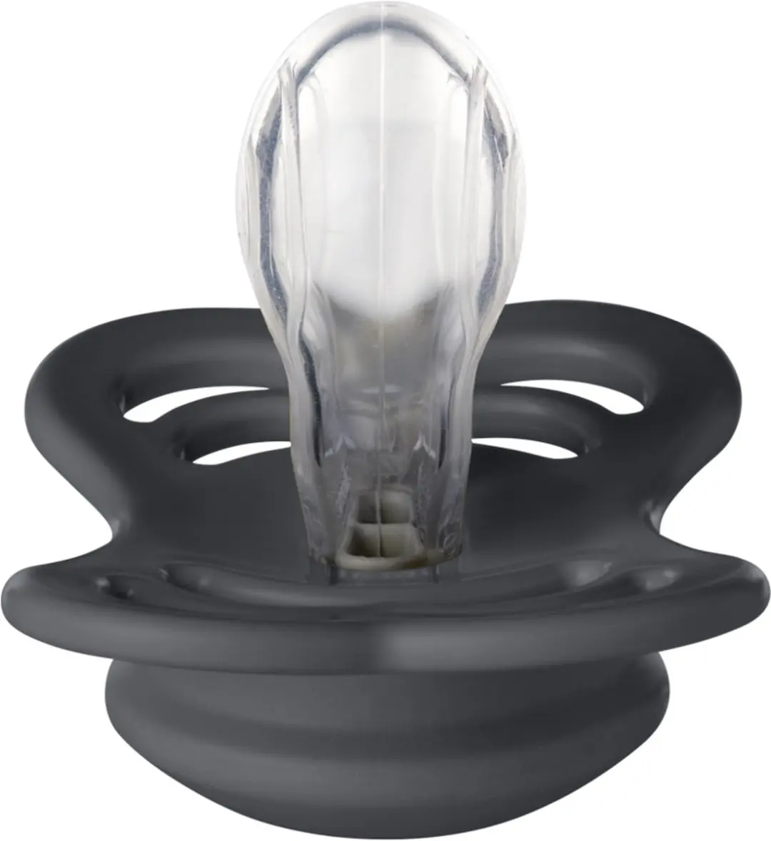 BIBS Supreme Fopspeen Maat 1 - 0-6 maanden - Silicone Iron