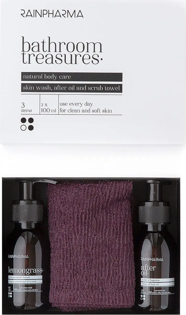 RainPharma Bathroom Treasures Huidverzorgingset - 200ml