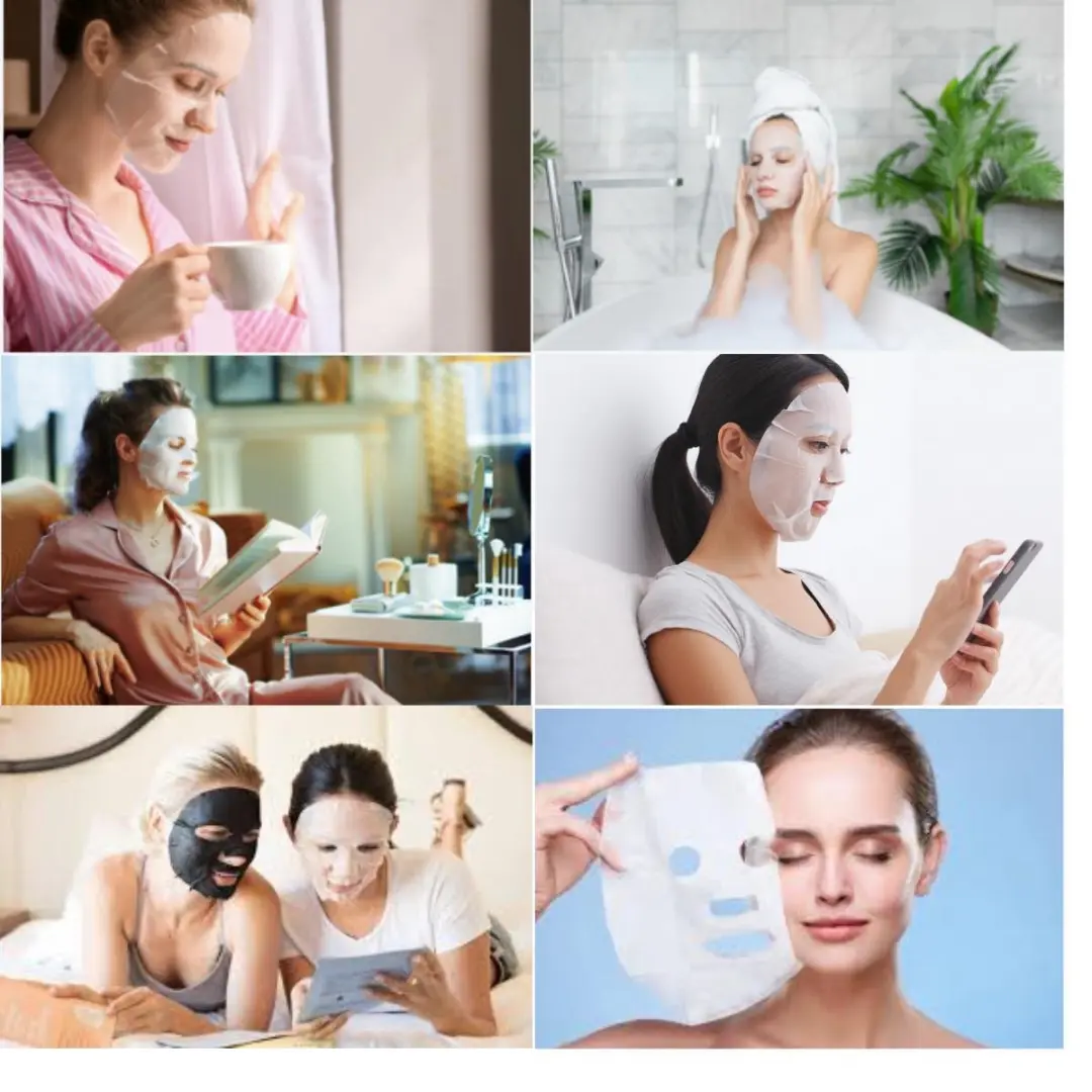 Mitomo Royal Jelly & Sakura Gezichtsmasker - 10 Stuks