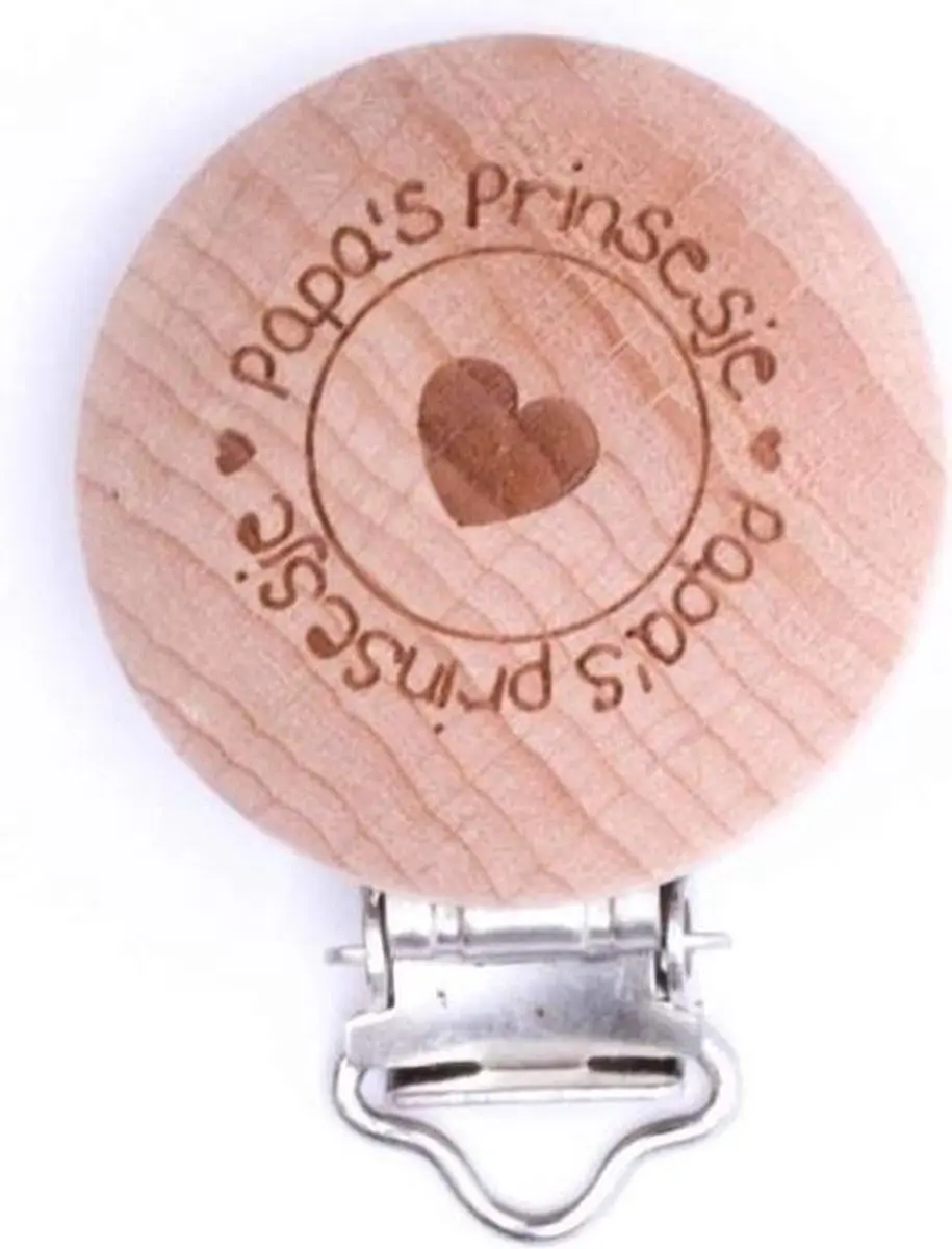Durable Speenclip Papa's Prinsesje