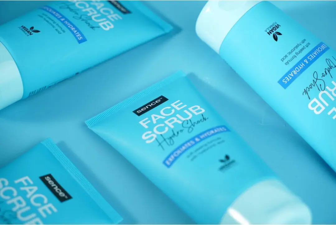 Sence Gezichtsscrub Hydro Shock - 3x150ml