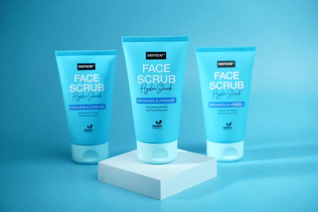 Sence Gezichtsscrub Hydro Shock - 3x150ml