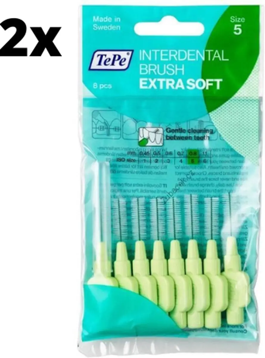 TePe Extra Soft 0,8mm Tandenstokers
