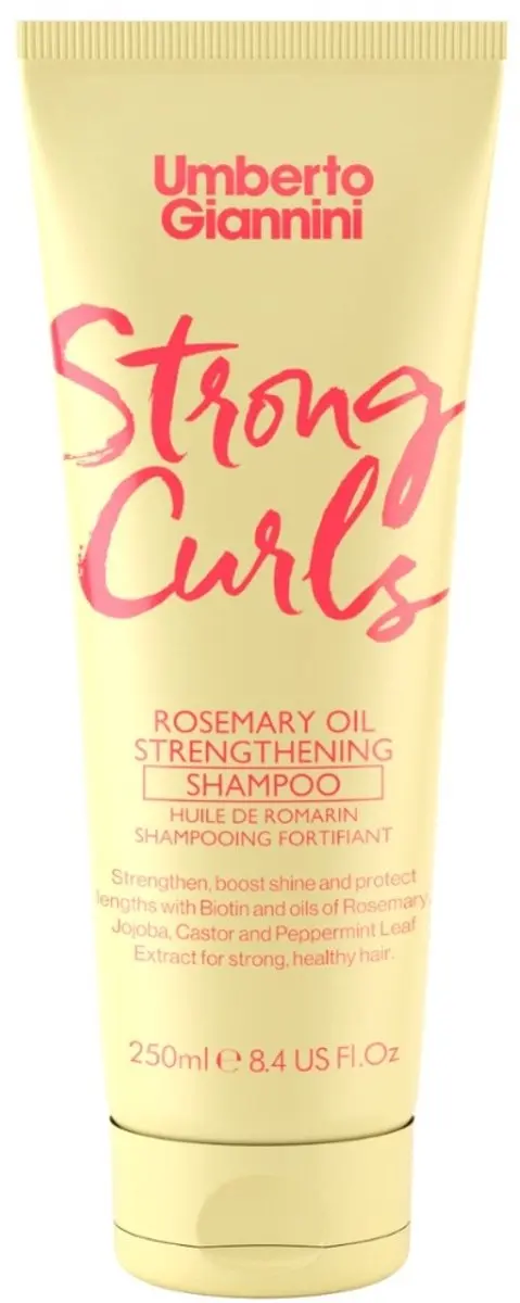 Umberto Giannini Strong Curls Rosemary Oil Shampoo 250ml