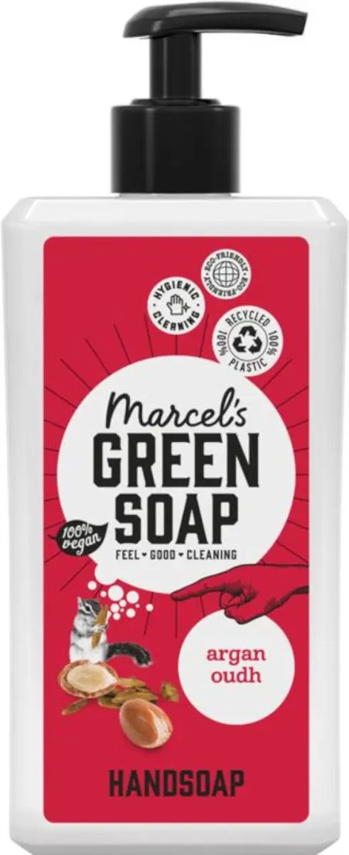 Marcel's Green Soap Handzeep Argan & Oudh 500ml