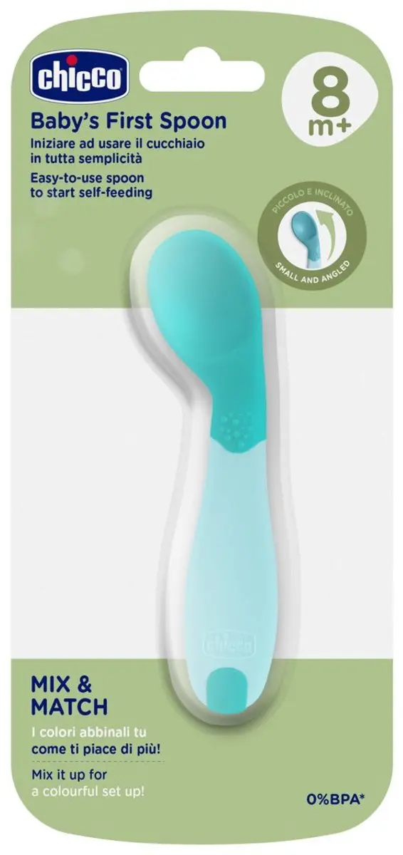 Chicco Peuterbestek - Blauwe Lepel