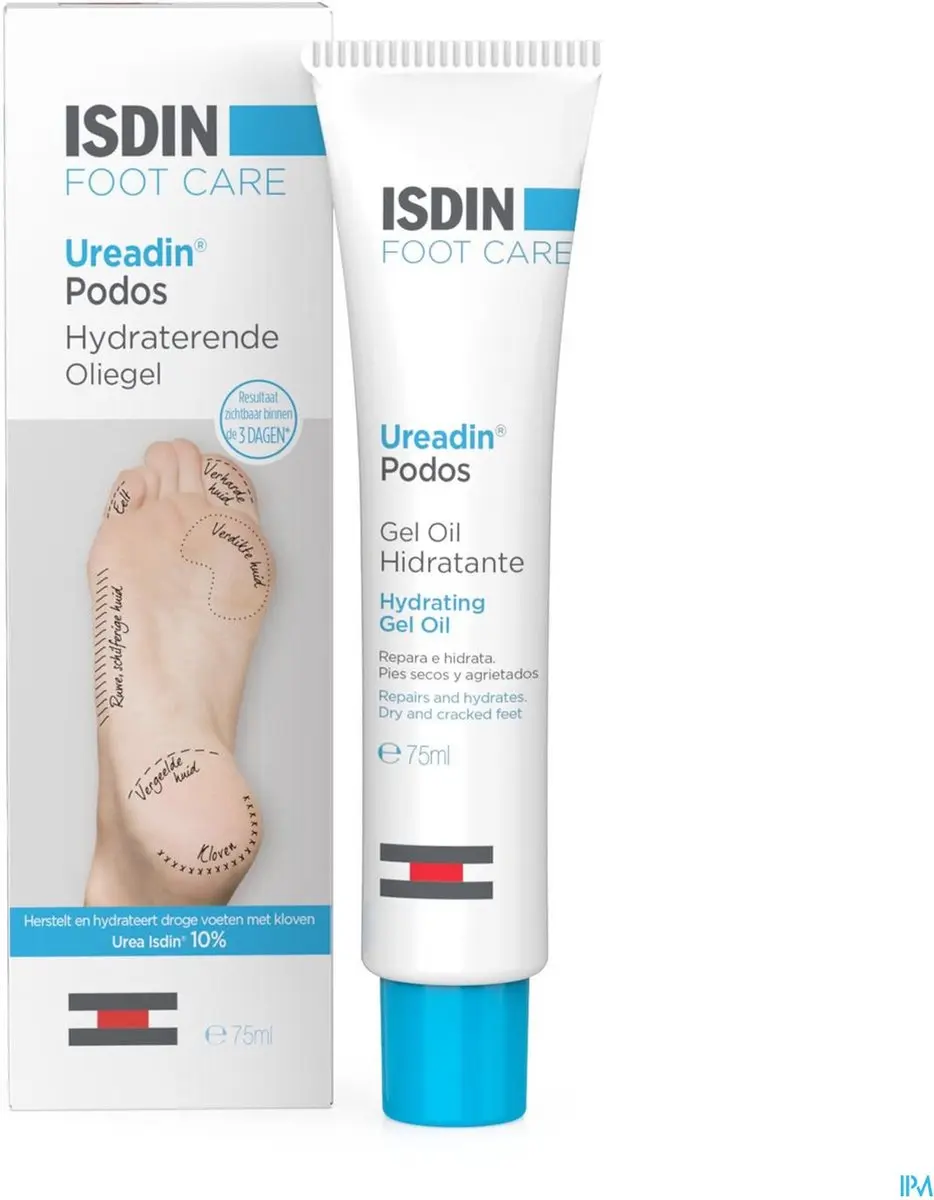 Isdin Ureadin Podos Hydraterende Oliegel 75ml