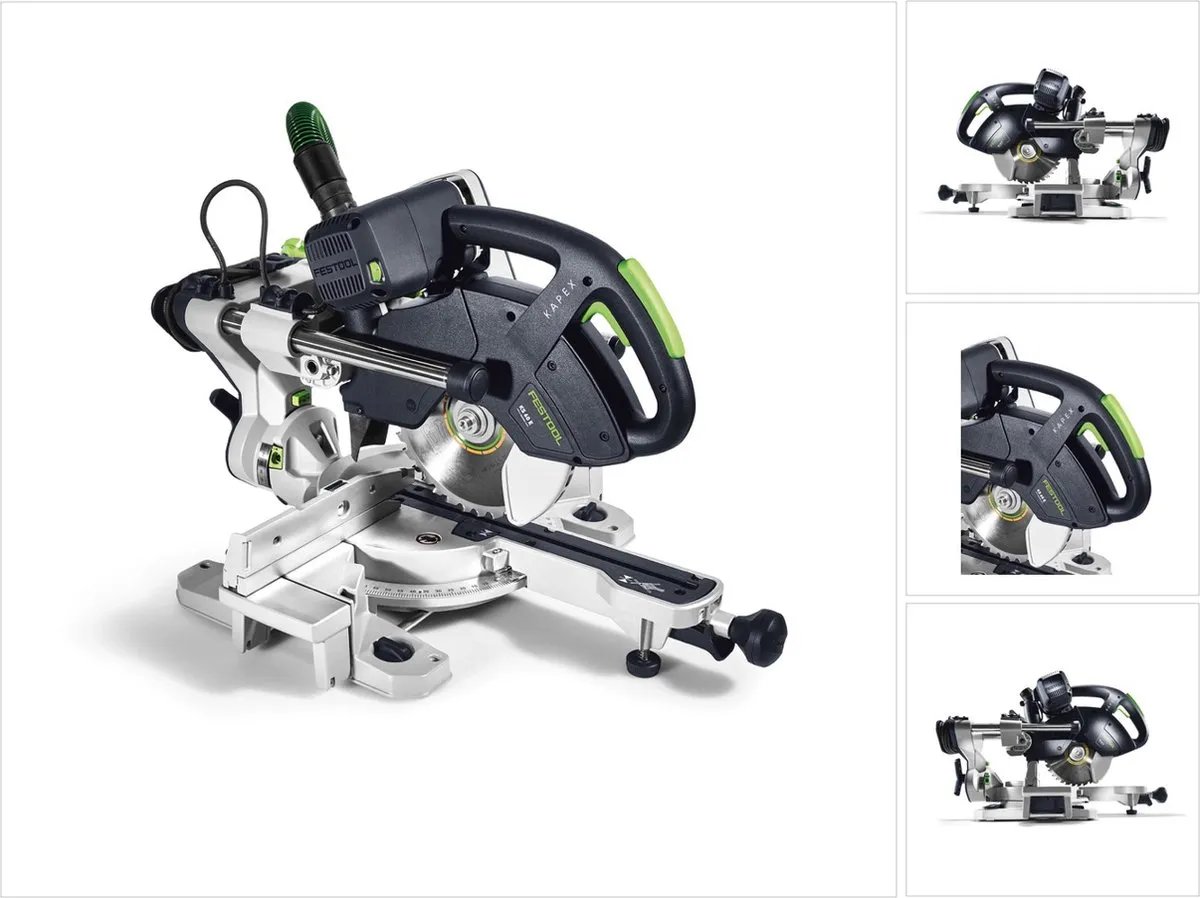 Festool KS 60 E KAPEX Afkortzaag 1200W - 216mm Zaagblad