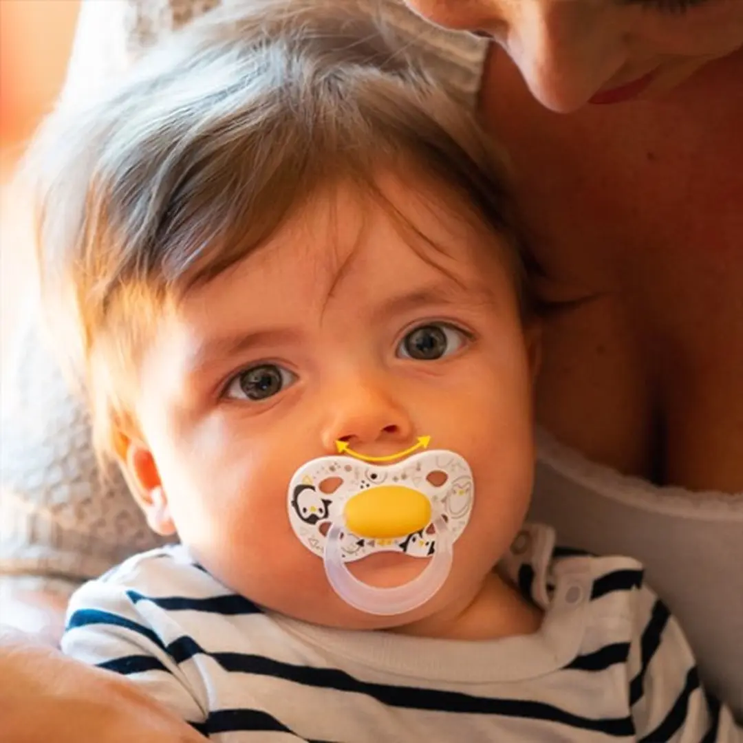 Medela Baby Fopspeen Original Orthodontisch 0-6 Maanden - Geel