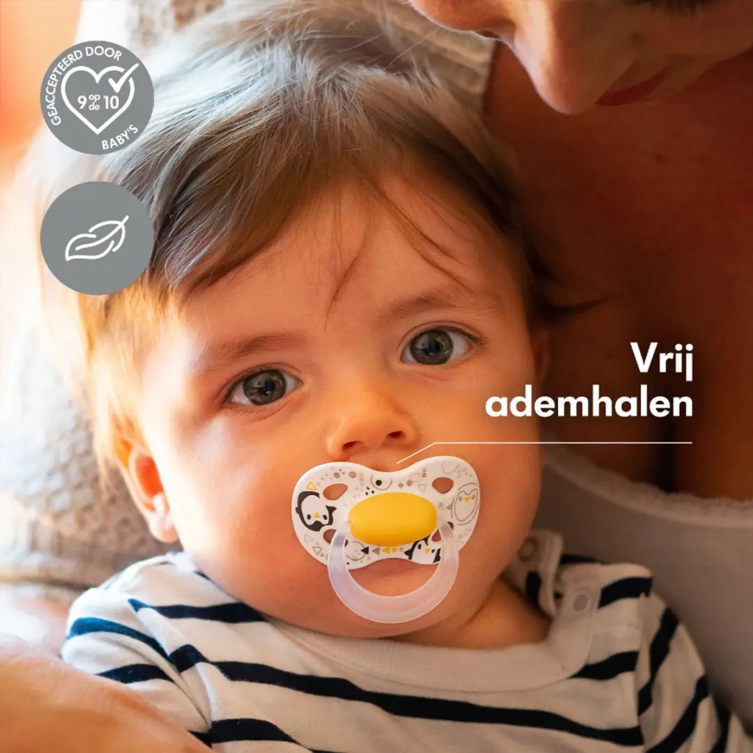Medela Baby Fopspeen Original Orthodontisch 0-6 Maanden - Geel