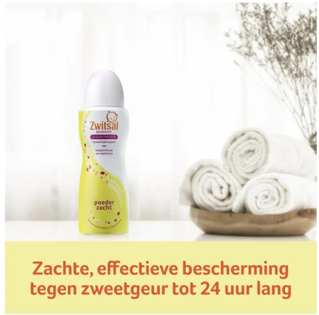 Zwitsal Deospray Poederzacht 100ml - 6 Stuks