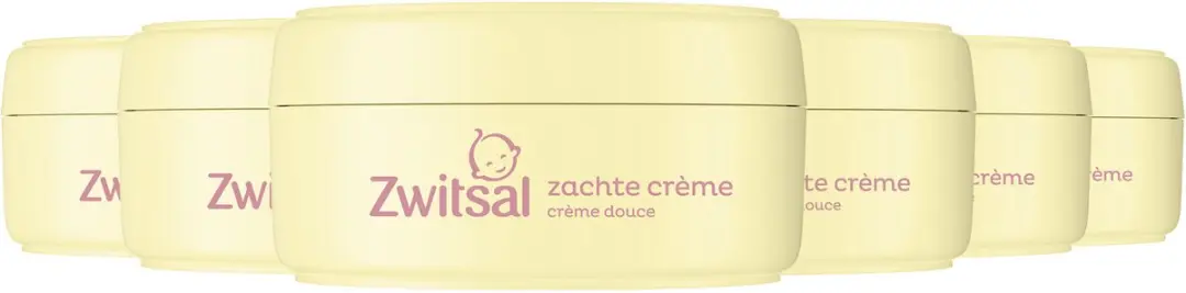 Zwitsal Zachte Crème Baby - 6x200ml