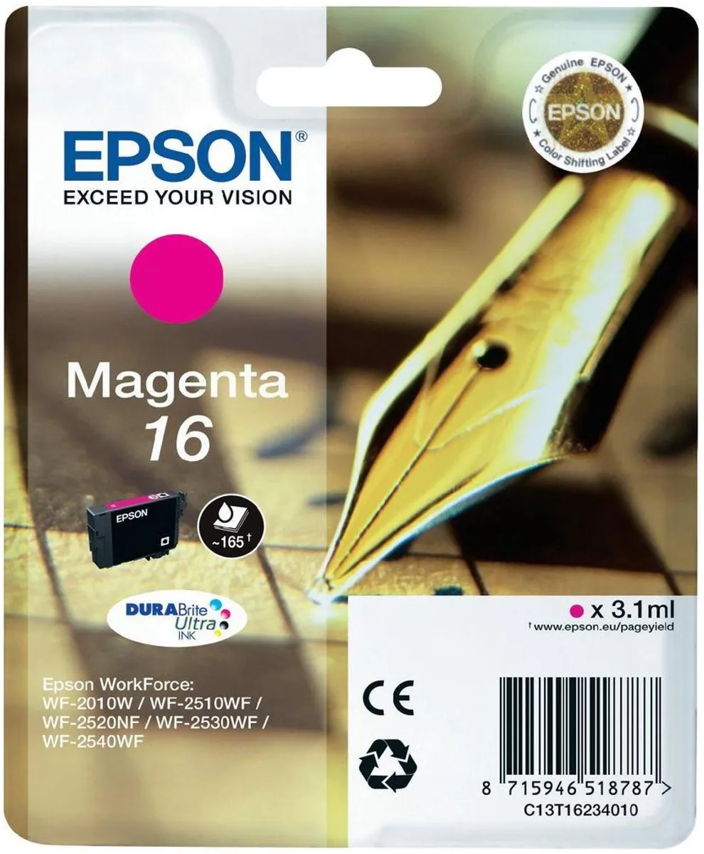 Epson C13T16234010 Inktcartridge Magenta