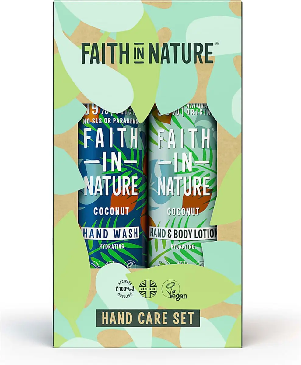 Faith In Nature Geschenkset Hand Care Coconut - 800ml