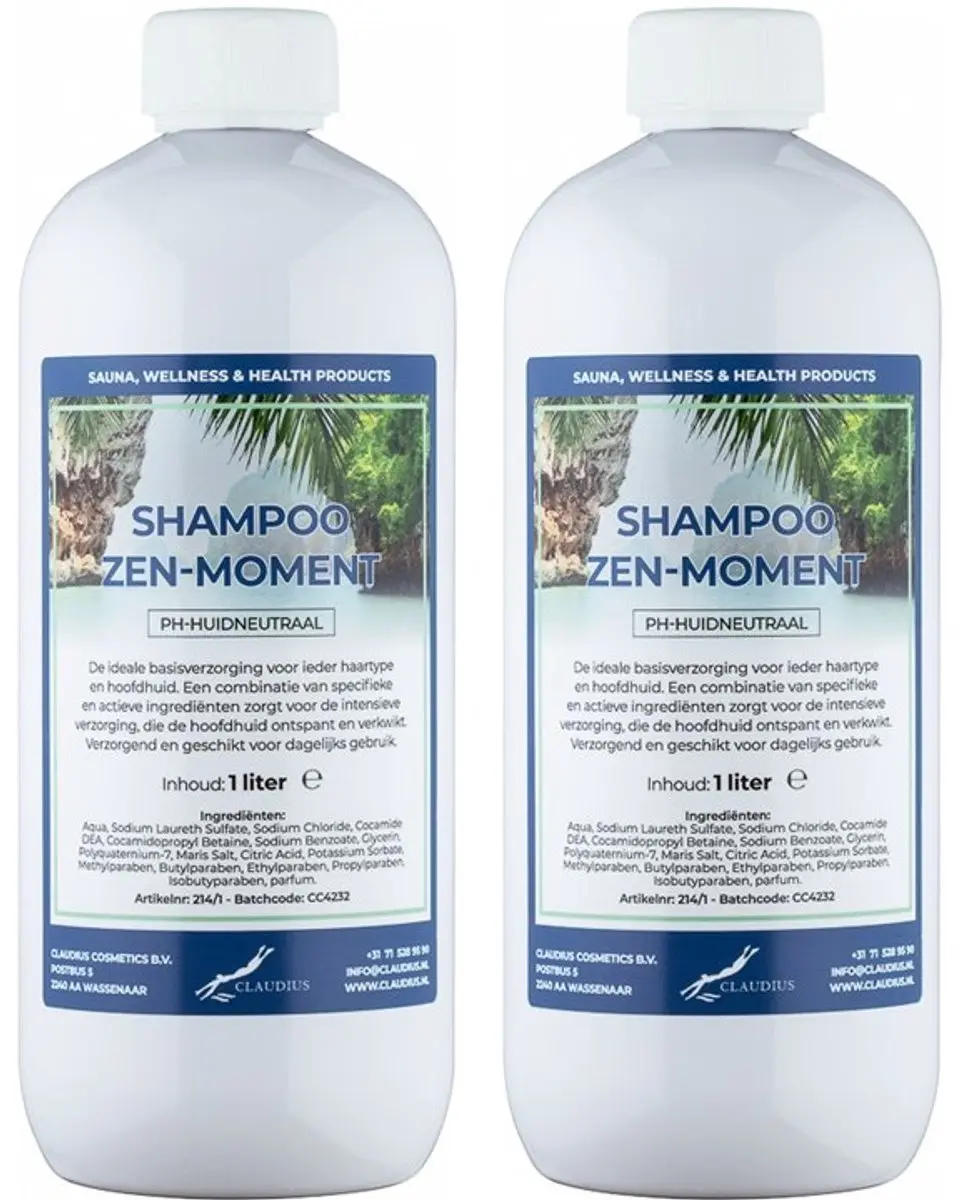 Splashbox Cosmetics Zen Moment Shampoo 2x1L
