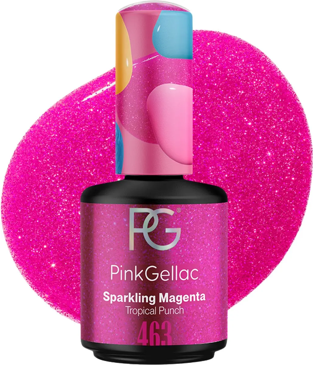 Pink Gellac 463 Sparkling Magenta Gellak 15ml