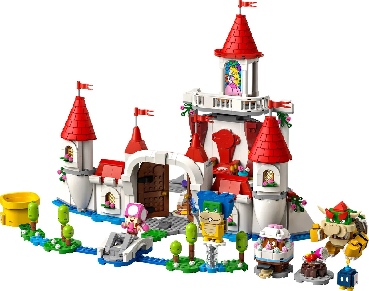 LEGO Super Mario Peach’ Kasteel Uitbreidingsset 71408 - afbeelding 6 van 6