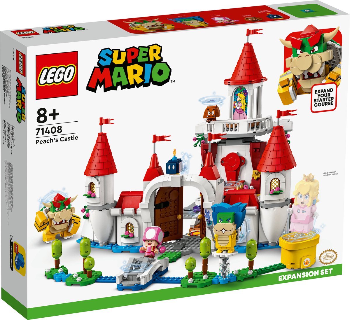 LEGO Super Mario Uitbreidingsset: Peach’ kasteel - 71408