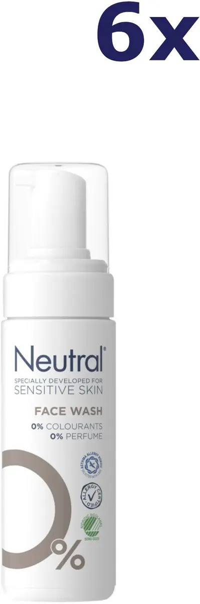 Neutral 0% Lotion Face Wash - 6x150ml - afbeelding 6 van 6