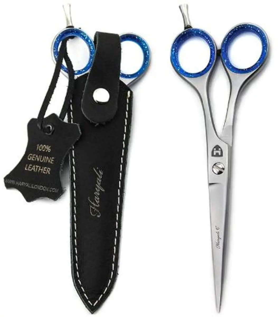 Haryali London Kappersschaar 6" RVS - Inclusief Etui