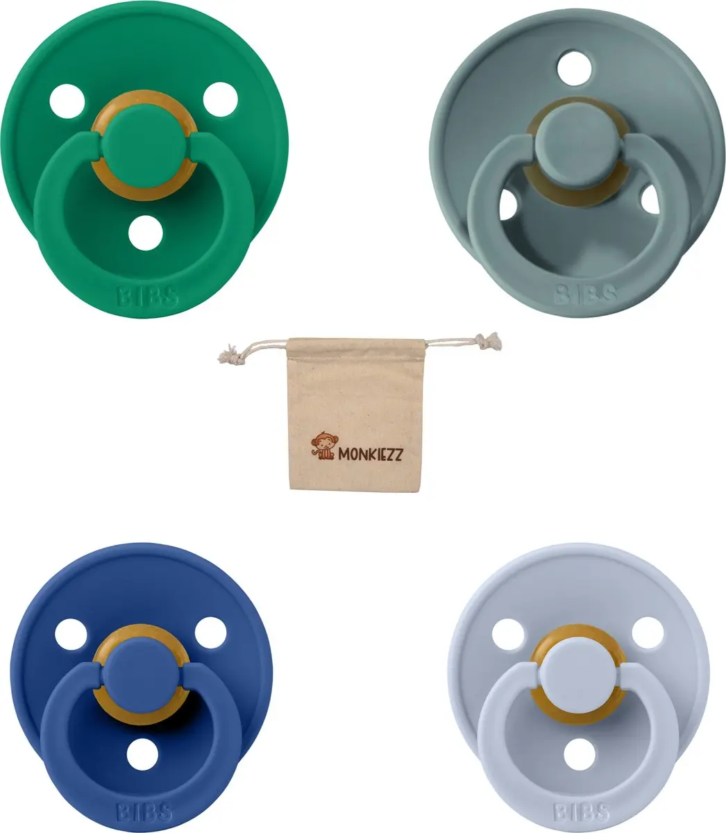 BIBS Fopspeen Set 5 Stuks