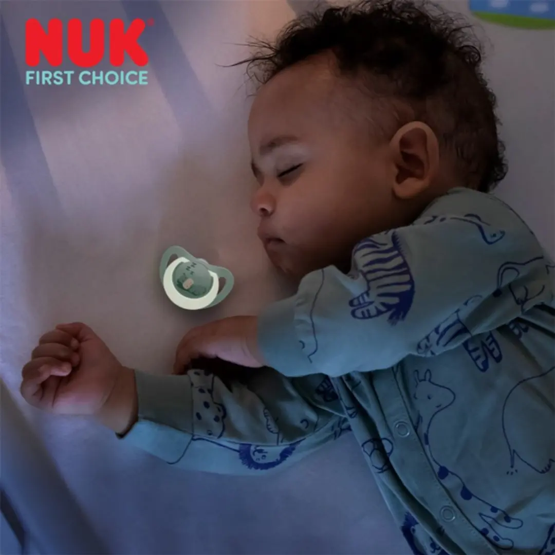 NUK First Choice Fopspeen - Siliconen - 2 Stuks - Rood