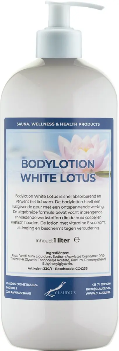 Splashbox Cosmetics Bodylotion White Lotus 1L