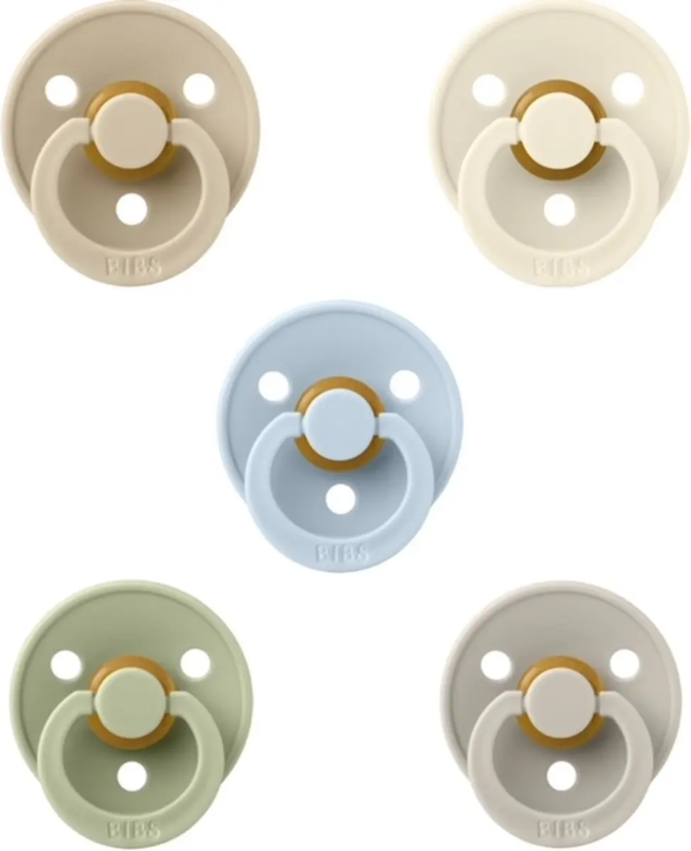 BIBS Fopspenen Set 5 Stuks