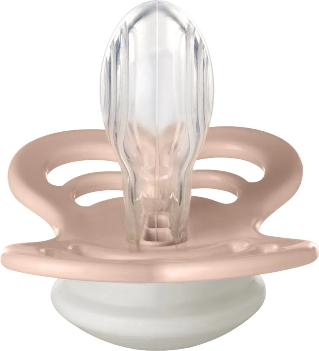 BIBS Supreme Pacifier Glow-in-the-Dark 0+ - 2 Stuks - Blush Night/Vanilla Night