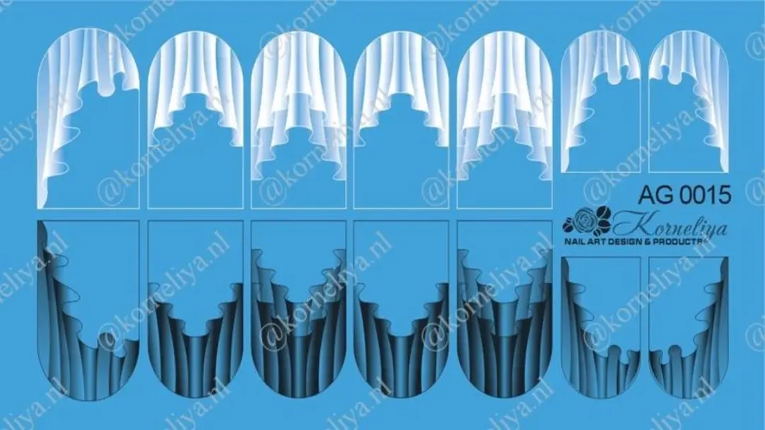 Korneliya Airbrush Waterdecal AG 0015