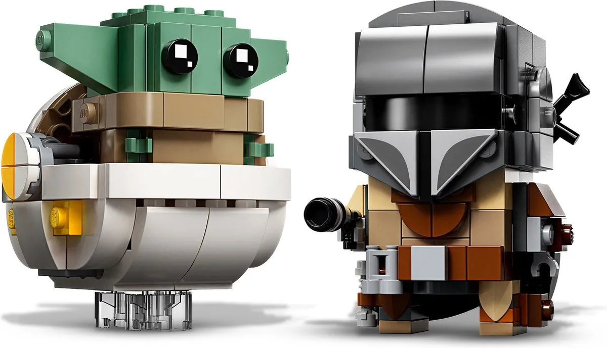 LEGO BrickHeadz Star Wars De Mandalorian & Baby Yoda 75317