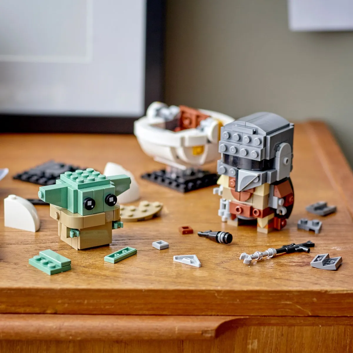 LEGO BrickHeadz Star Wars De Mandalorian & Baby Yoda 75317