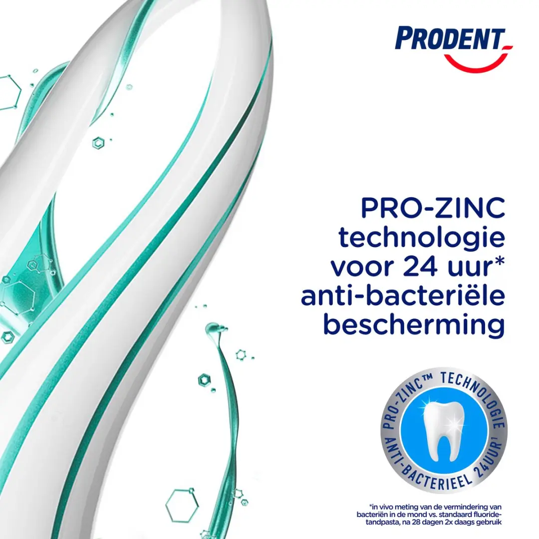 Prodent Tandpasta Wit + Fris - 12x75ml