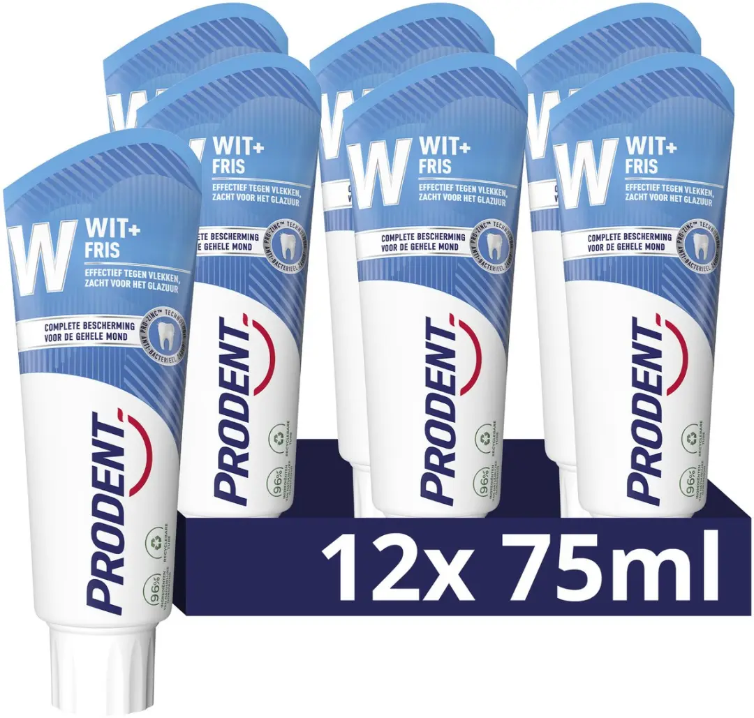 Prodent Tandpasta Wit + Fris