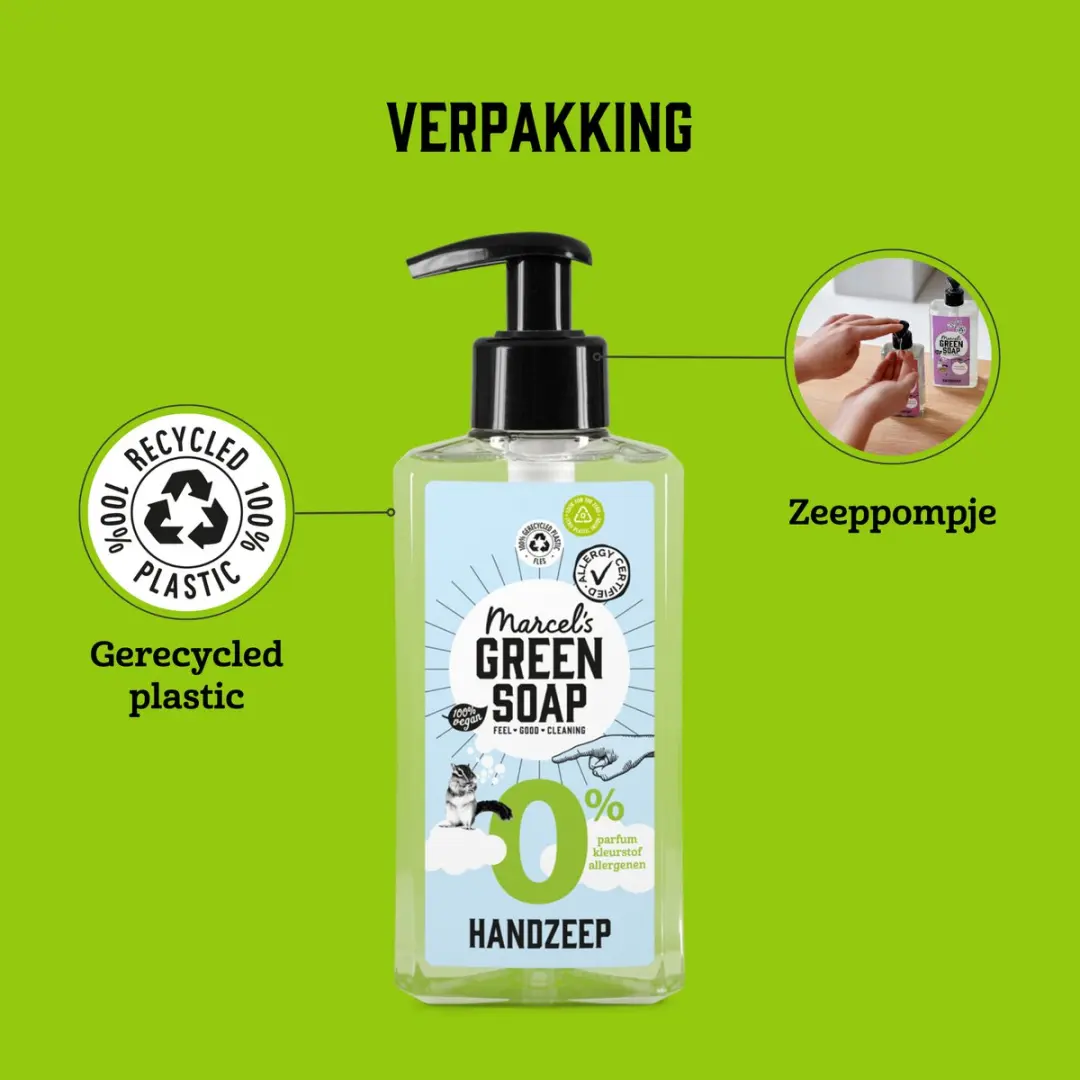Marcel's Green Soap Handzeep 6x500ml - afbeelding 6 van 6