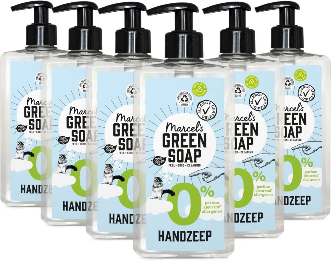 Marcel's Green Soap Handzeep 6x500ml