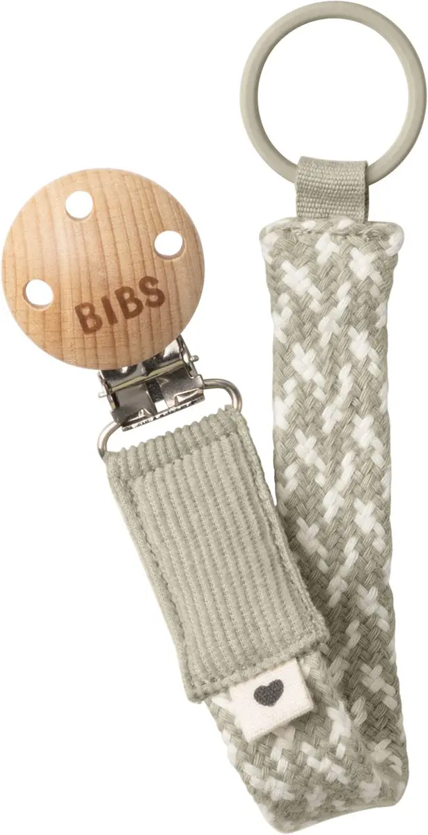 BIBS Fopspeenkoord Sand/Ivory - 0+ maanden