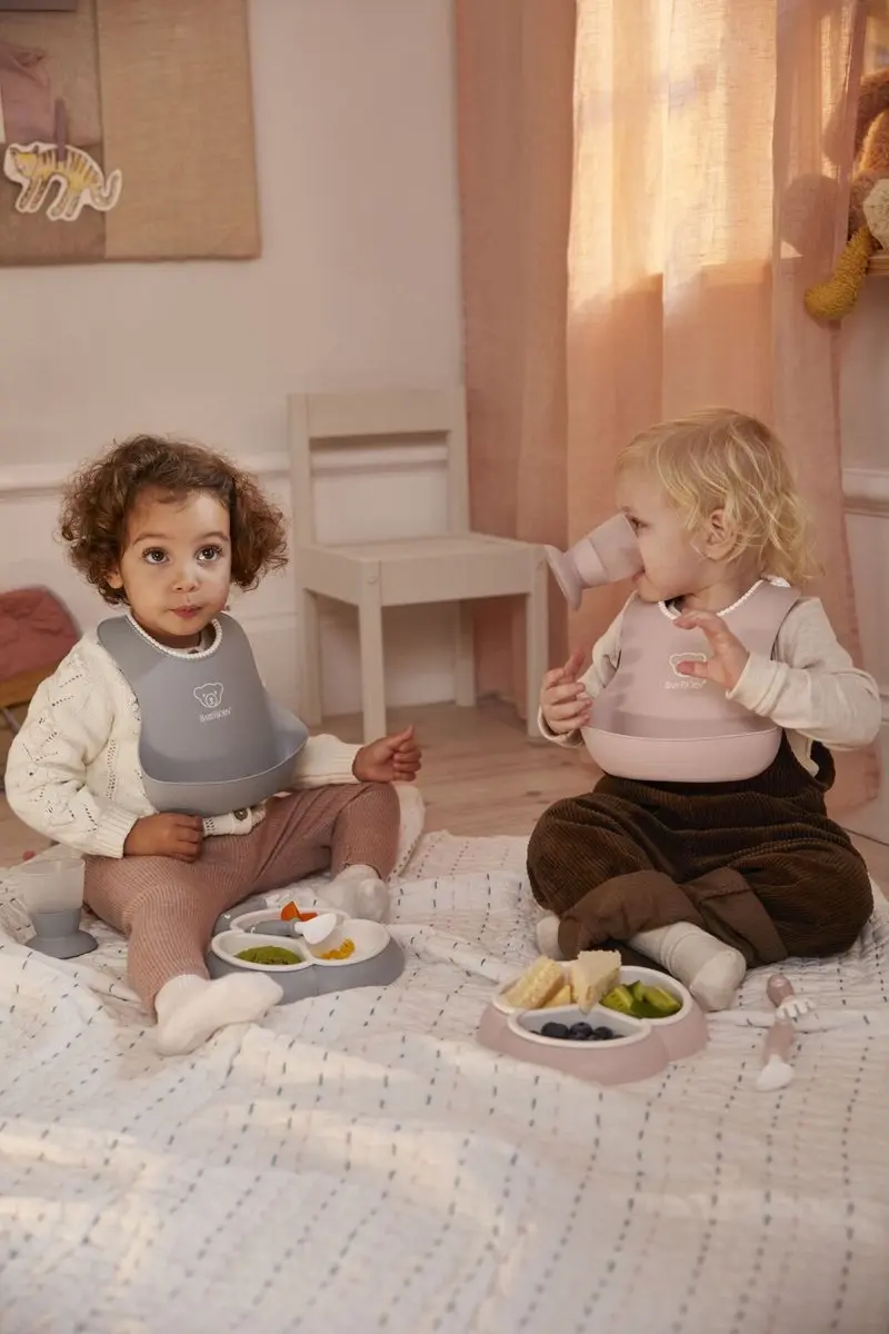 BabyBjörn Baby Serviesset 070025 - 5-delig - Grijs