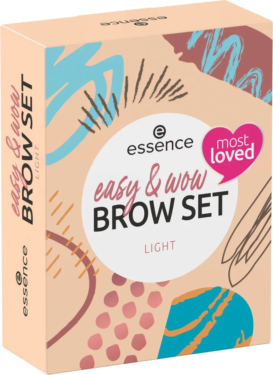 Essence Easy & Wow Brow Set Light