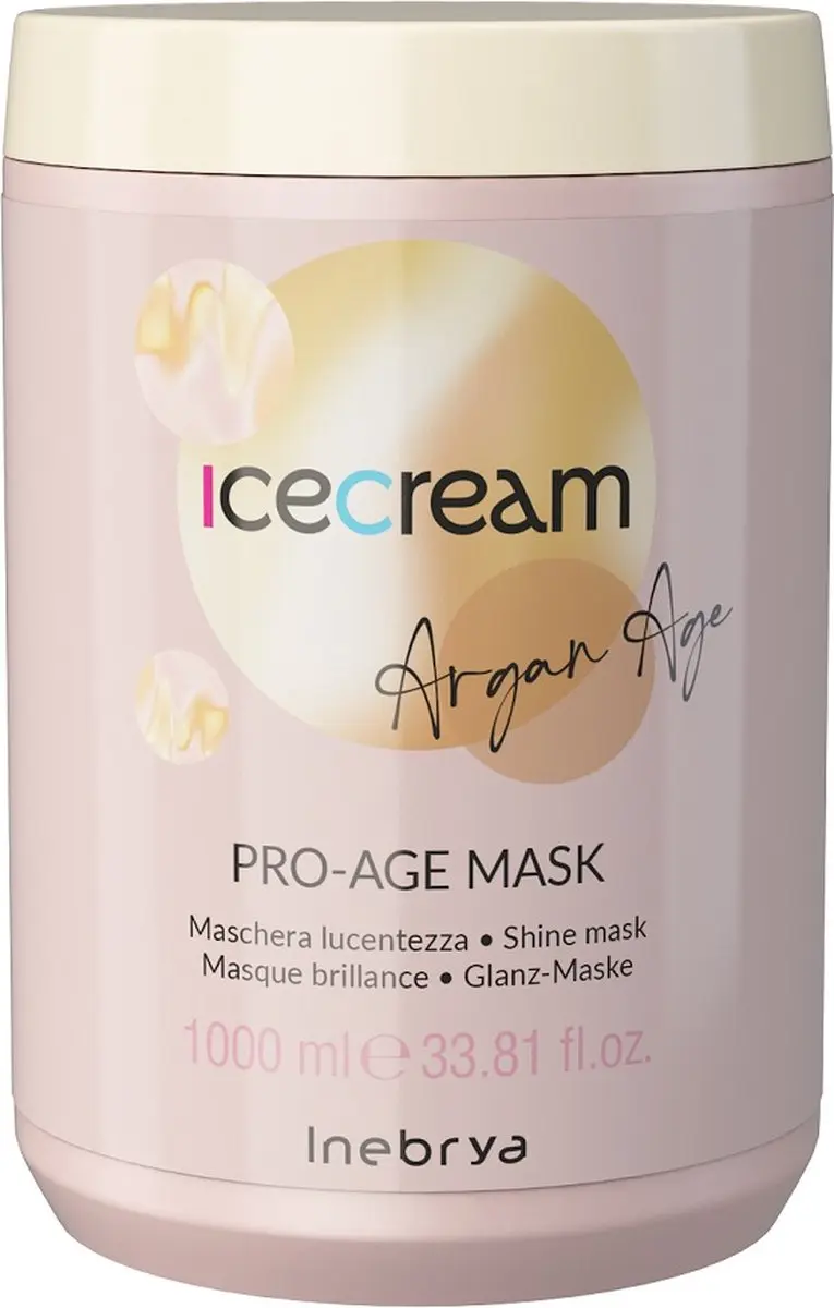 Inebrya Ice Cream Argan Age Pro-Age Mask 1000ml