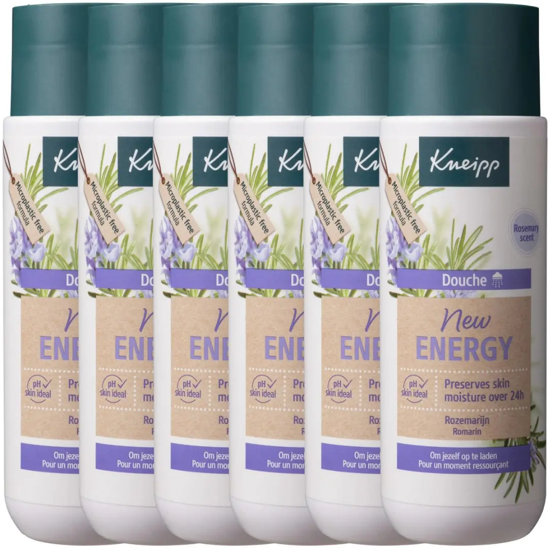 Kneipp New Energy Douchegel 6x200ml