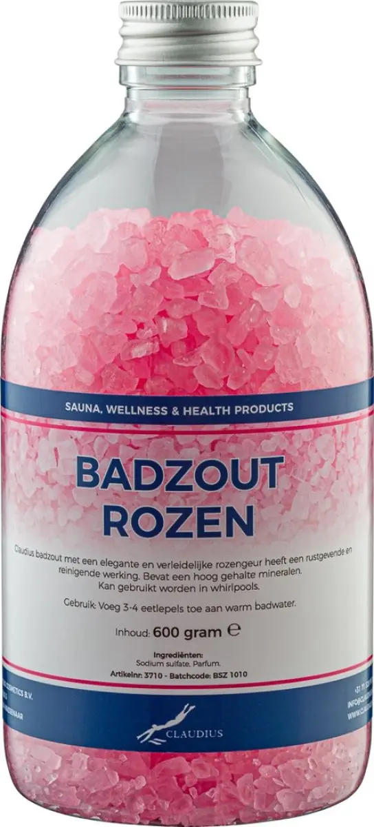 Splashbox Cosmetics Claudius Badzout Rozen 600g - 6 Stuks