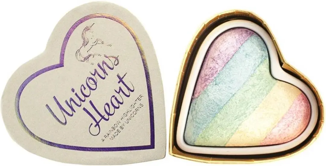 Makeup Revolution I Heart Makeup Unicorns Heart Rozjasňovač 10g - Multi
