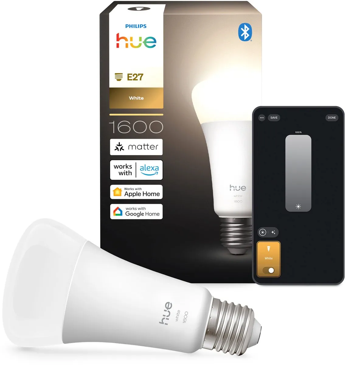 Philips Hue Slimme LED A67 Warm Wit Mat - 13.5W E27