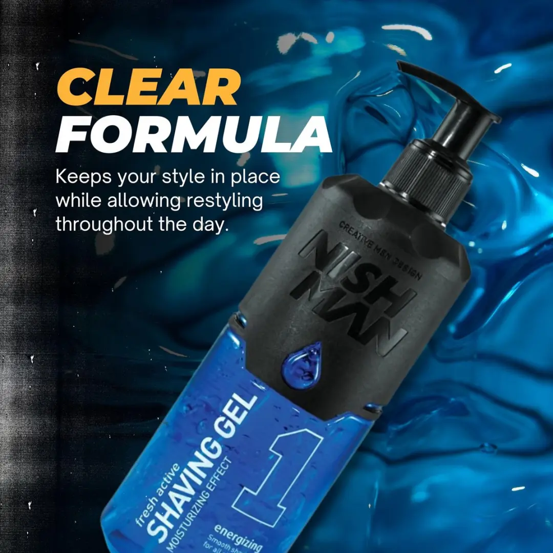 Nishman Shaving Gel Energizing 400ml